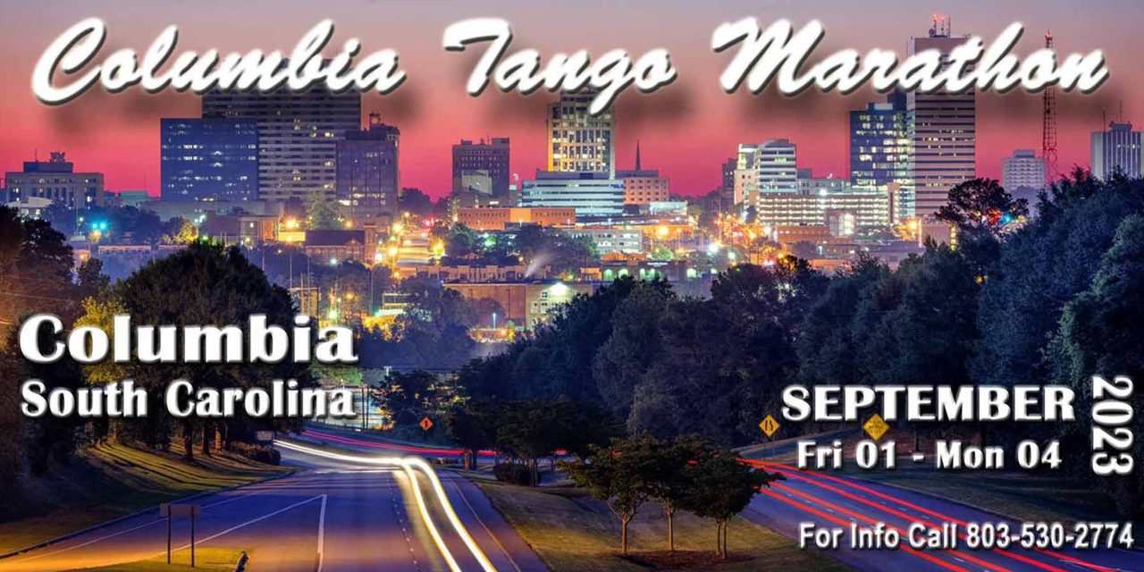 Columbia Tango Marathon 2023 | Sep. 1 –  Sep. 4